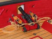 Rigged cannon